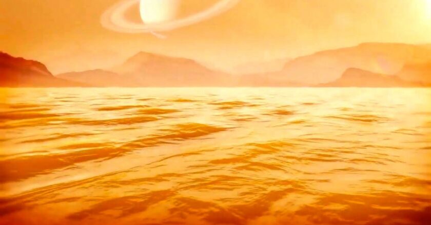 Alla scoperta del mare di Titano