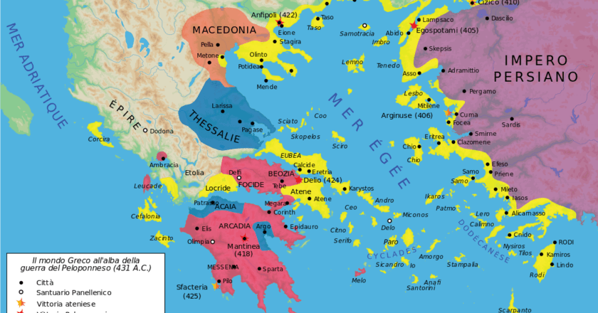 Le origini della Guerra  del Peloponneso Ep. 1