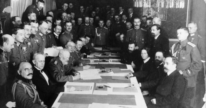 Il trattato  di Brest-Litovsk