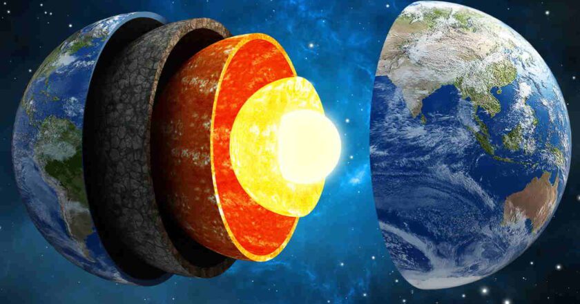 Nucleo interno della Terra potrebbe aver invertito rotazione