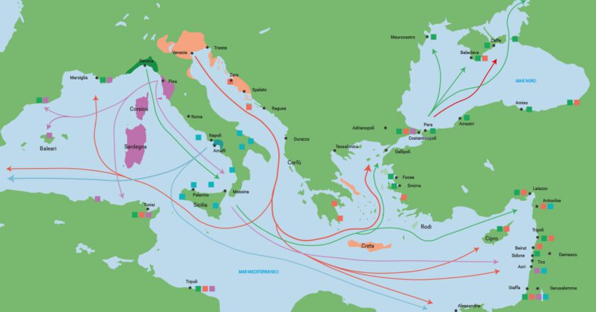 Gli italiani alla conquista  del Mediterraneo
