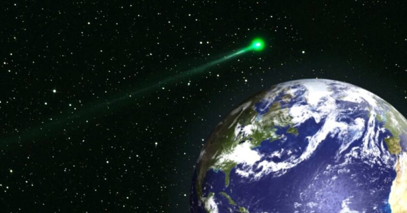 <strong>La cometa C/2023 A3 visibile dalla Terra</strong>