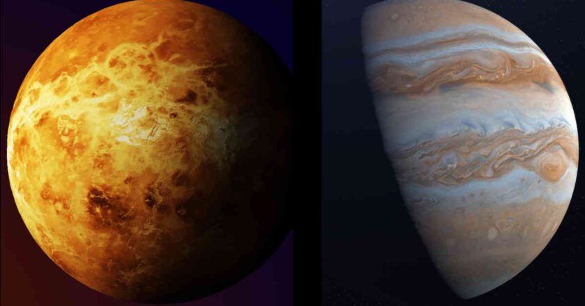 <strong>Straordinaria congiunzione planetaria tra Giove e Venere</strong>