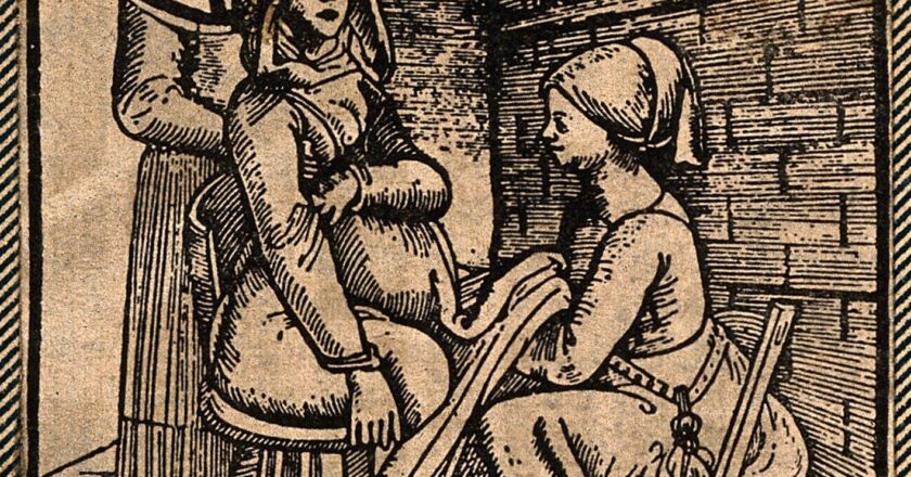Gravidanza e parto  nel Medioevo