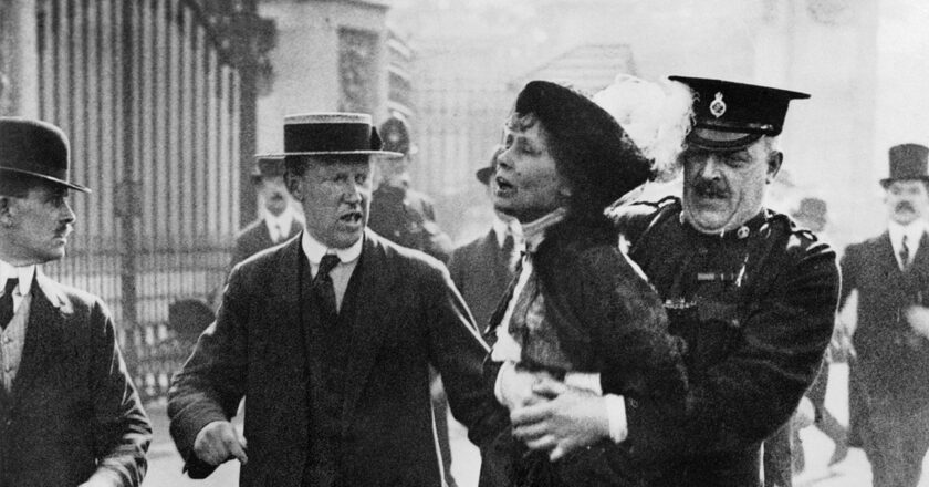 Emmeline Pankhurst, la  paladina del voto alle donne