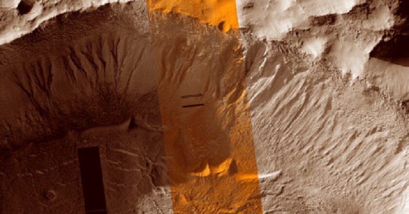 Marte scolpito dall’acqua liquida