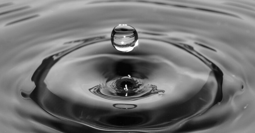 “Osservando”  una goccia d’acqua