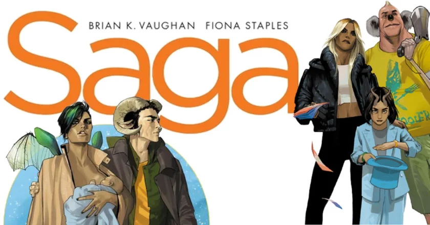 “Saga” di Brian K. Vaughan e Fiona  Staples