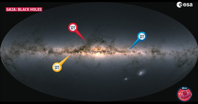 Scoperto un buco nero da record nella Via Lattea